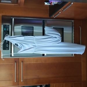 Lulu's pale blue jumpsuit